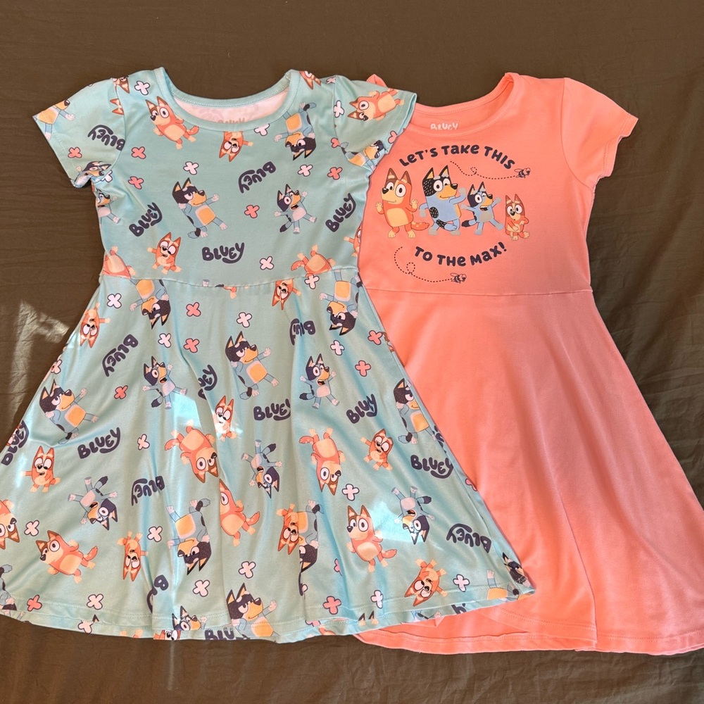 Girls Blue Dress Bundle | Size 6 | Set of 2 | Everyday & Dressy